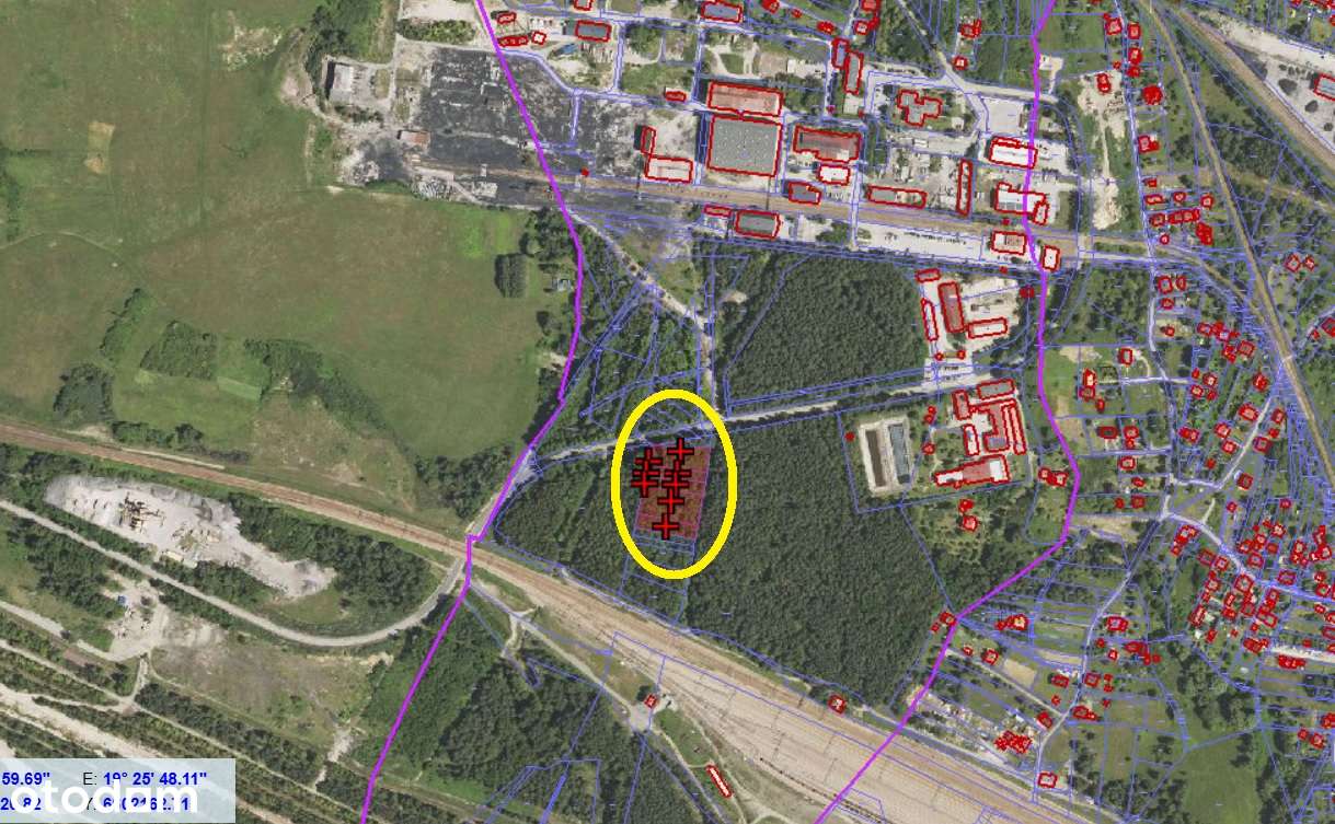 Sprzedam działkę pod HALĘ, MAGAZYN (warunki zabudowy)-2