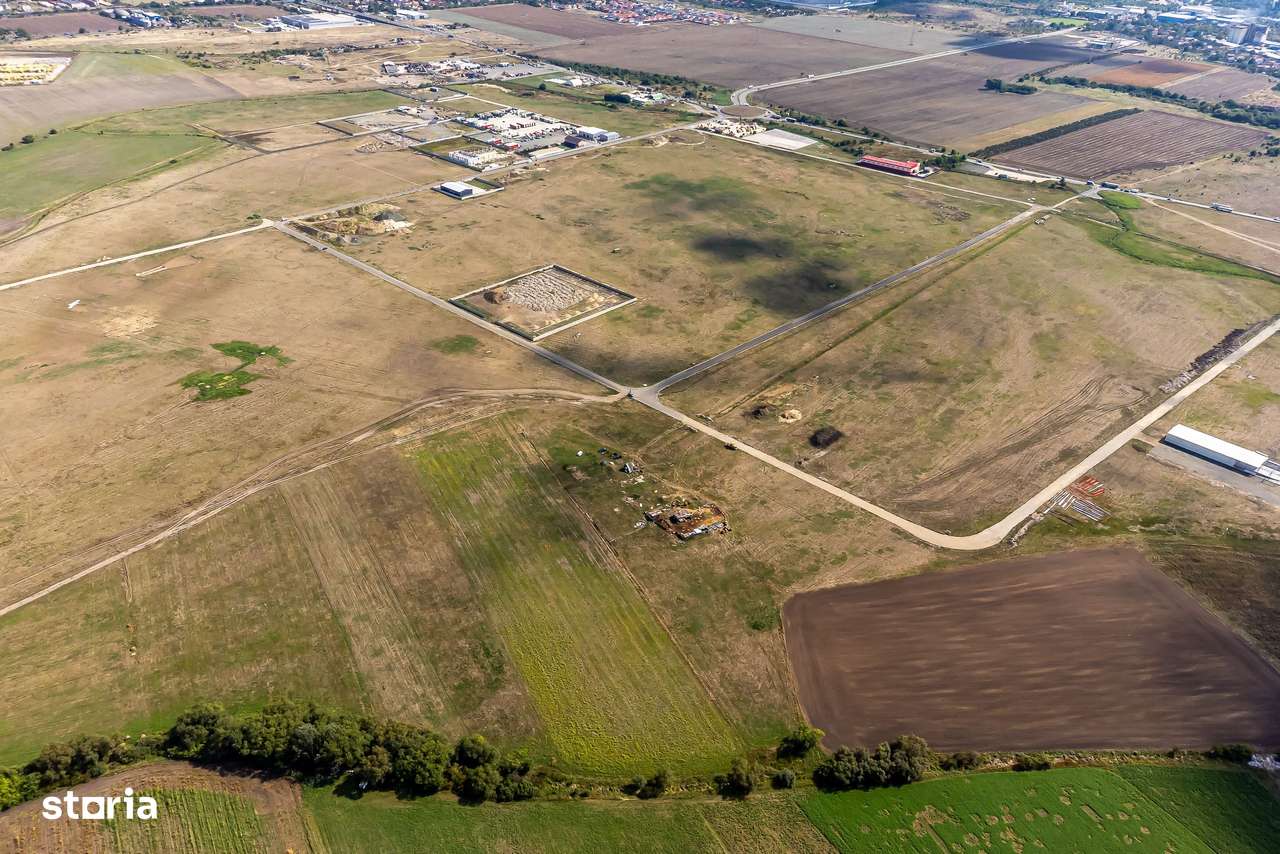 Oportunitate – Teren industrial 1.926 mp lângă Centura Vest Arad - Imagine principală: 2/5