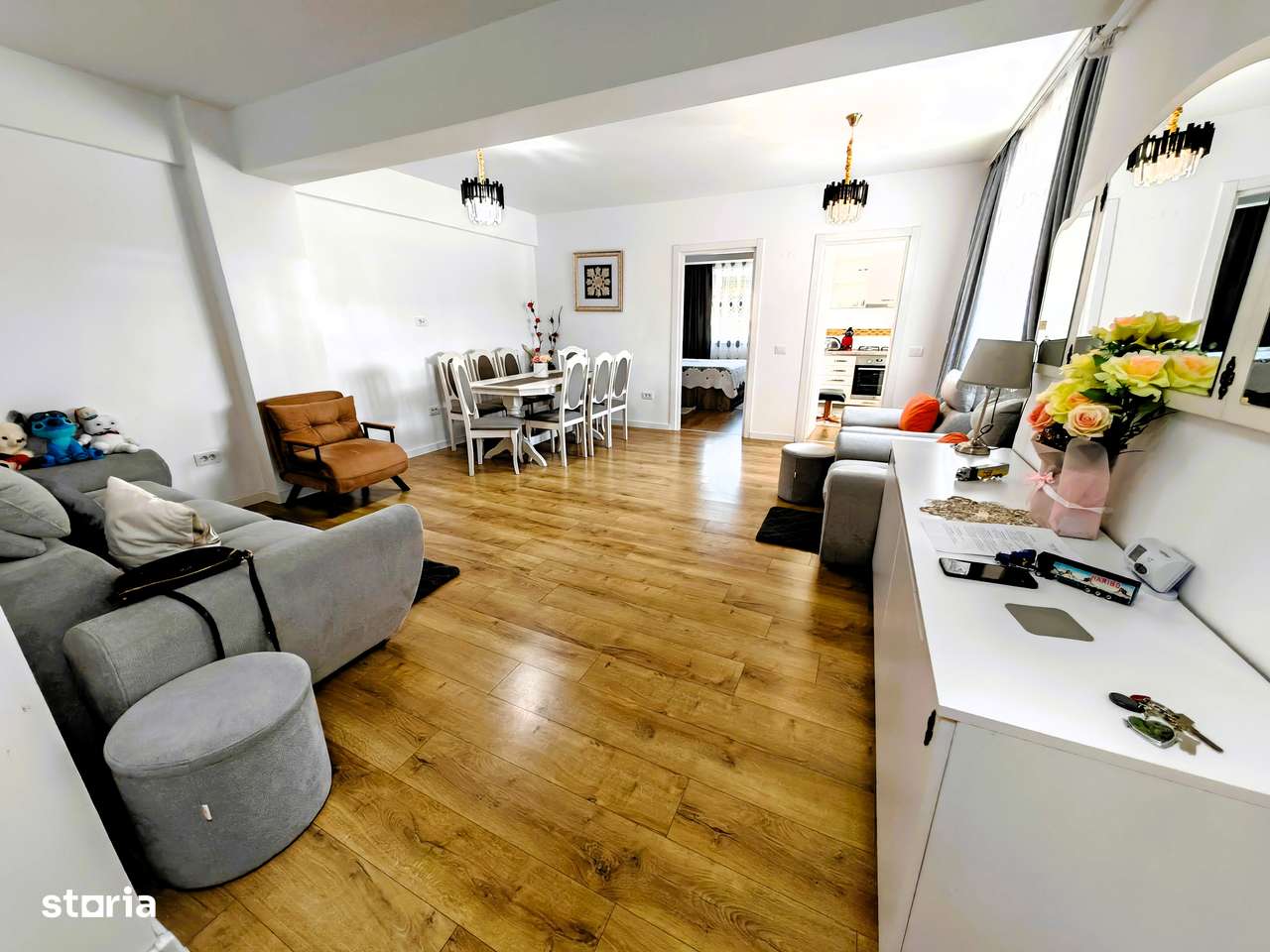 3 camere Premium, mobilat, utilat, Impecabil, zona NORD-16