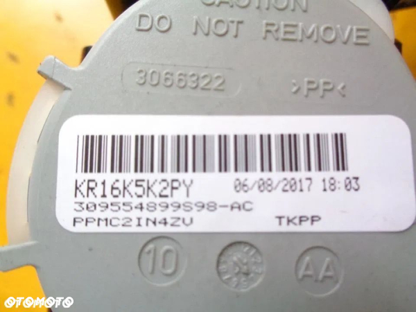 VW CRAFTER II PODUSZKA KIEROWCY AIR BAG PAS SENSOR KPL. - 4