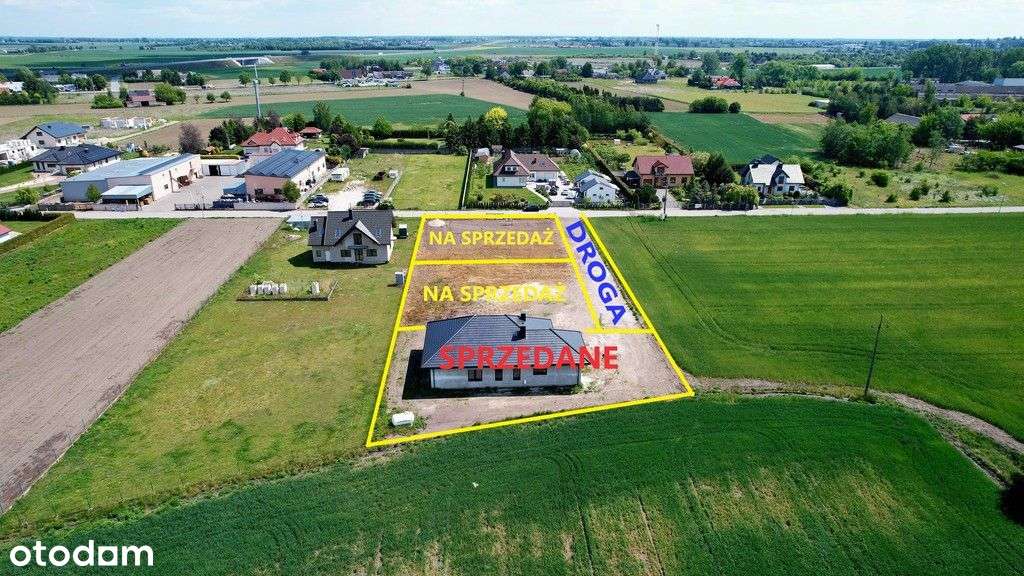 Dom w stanie surowym otwartym w Sławęcinku - Pełny obrazek: 1/12