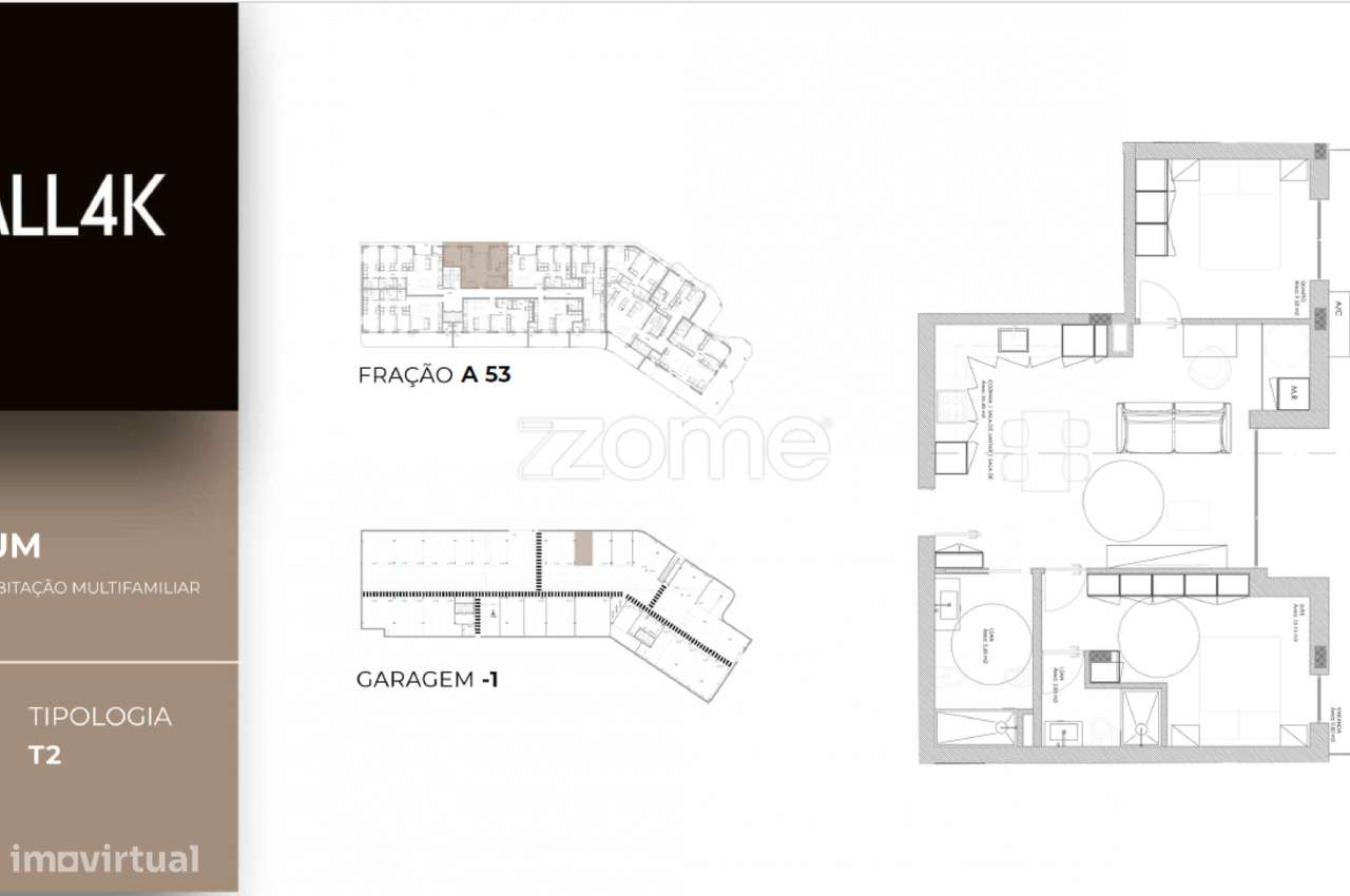 Apartamento T2 Em Construcao Em Oliveira Do Douro Vila Nova De Gai