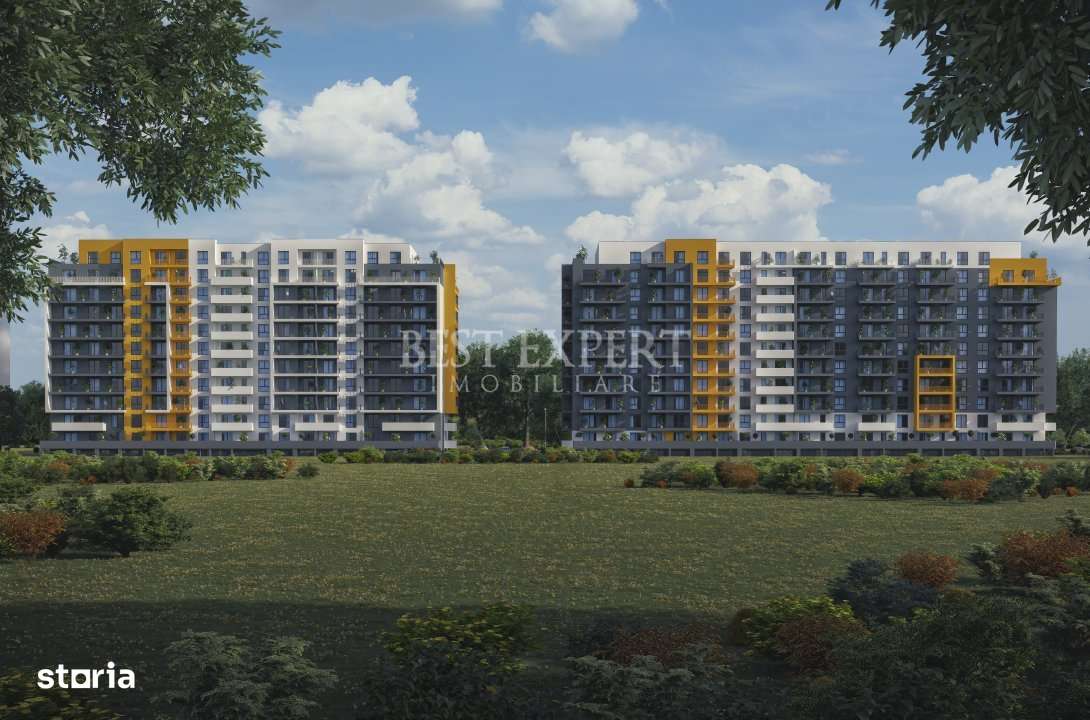 2 Camere cu Terasa -Finisaje Premium cu Parcare Inclusa - Imagine principală: 5/7