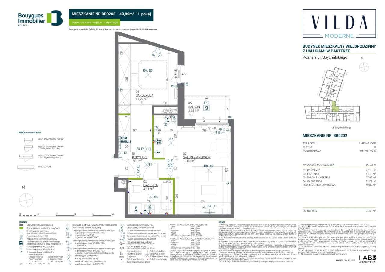 Nowy apartament 40,80m2 2 pokoje, Premium! Garaż!-19