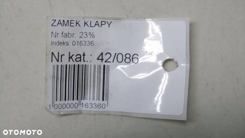 VOLVO XC60 ZAMEK KLAPY BAGAŻNIKA 31253170 08-13 - 5