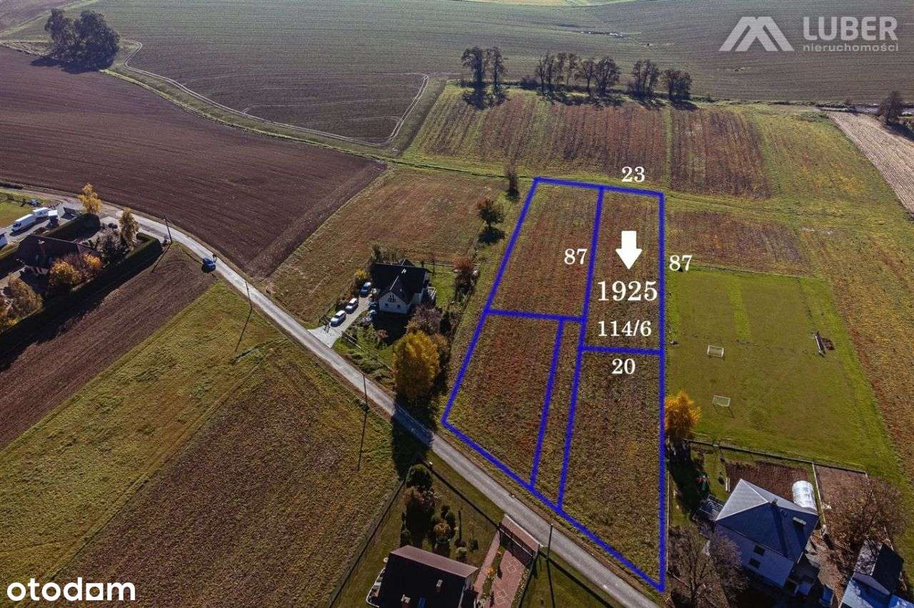 Uzbrojona i widokowa działka w Pisarzowicach-5