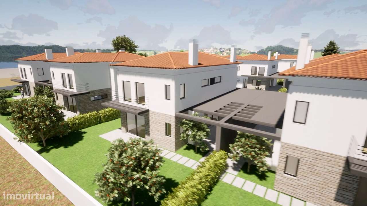 Terreno com projecto aprovado para moradias, S. João das Lampas, Sintr-16