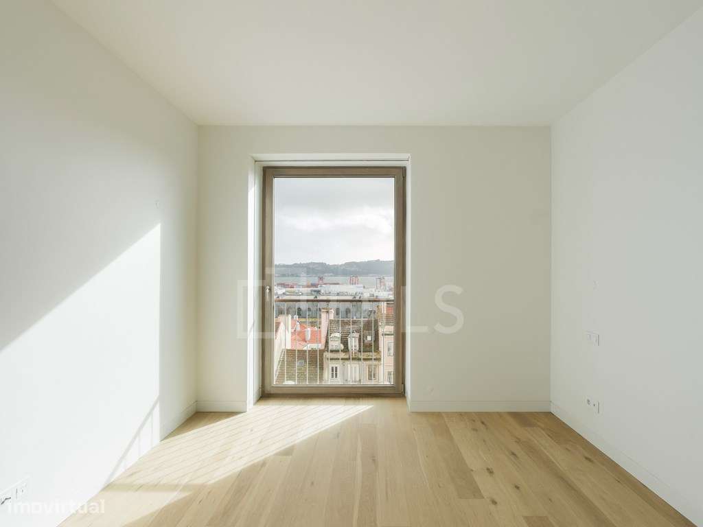 Apartamento T3 Estrela, Lisboa, com terraço e vista rio-17