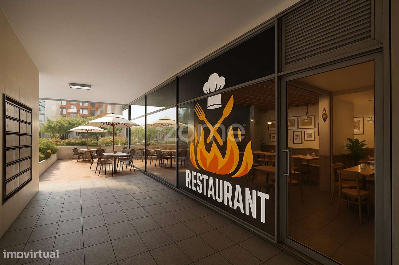 Loja com 166 m2 para arrendamento em Azurém, junto U. Minho, Guimar... - Grande imagem: 1/34