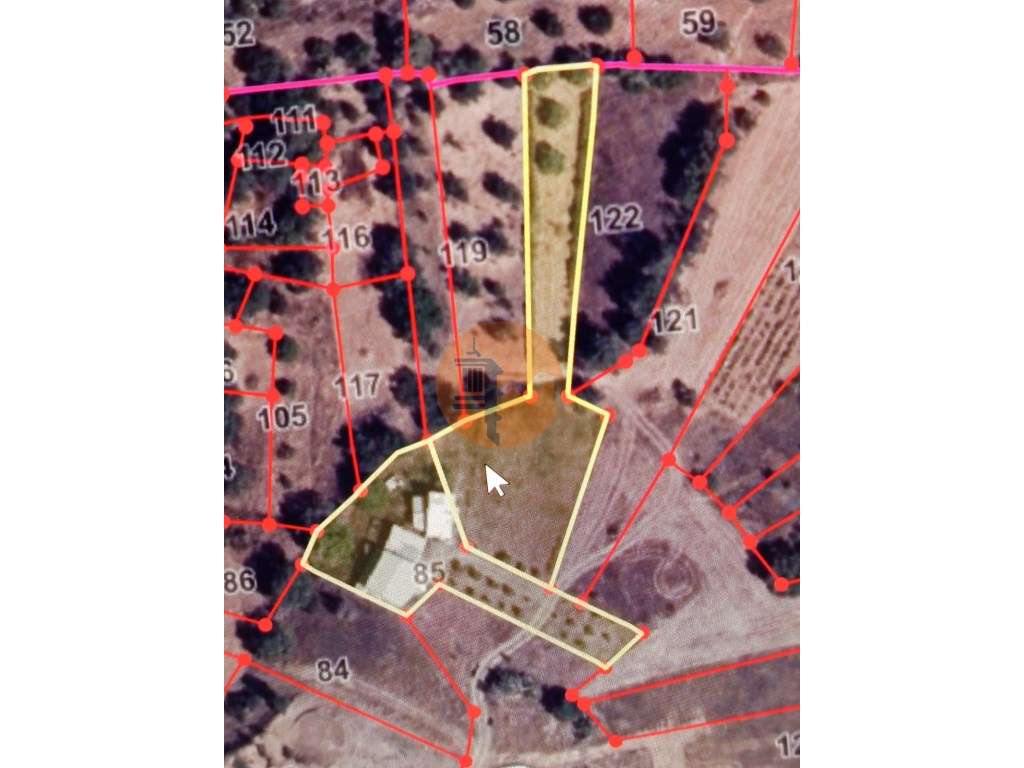 TERRENO RUSTICO COM 1.680 M2 EM FORTES - ODELEITE - CASTRO MARIM - ... - Grande imagem: 2/60