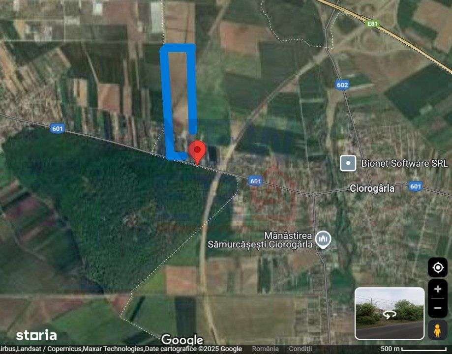 OPORTUNITATE -Teren de Vis la Marginea Padurii – 5000 mp in Ciorogar - Imagine principală: 1/7