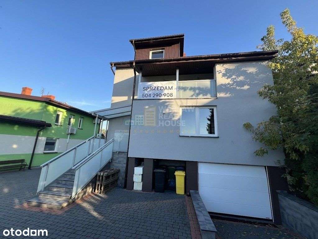 Dom 201m2+bud.usług. 280m2/działka 1600m2/Różan-16