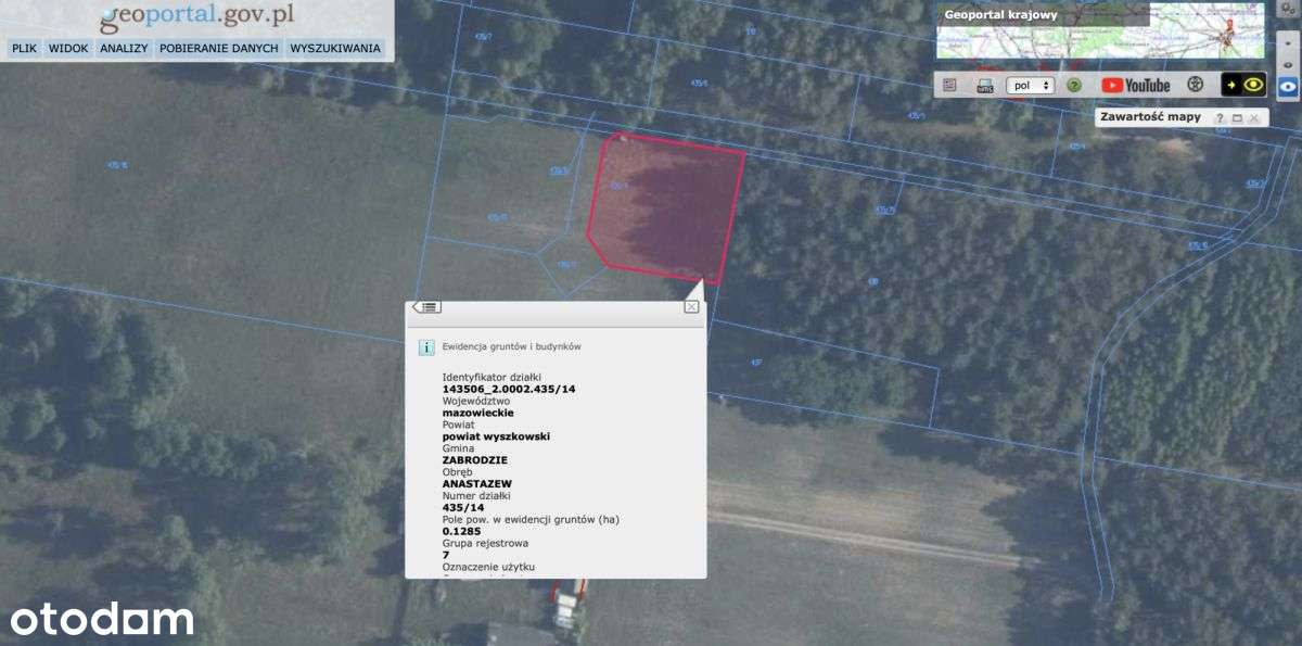 Działka budowlana, las, cisza, 40 km od Warszawy-8