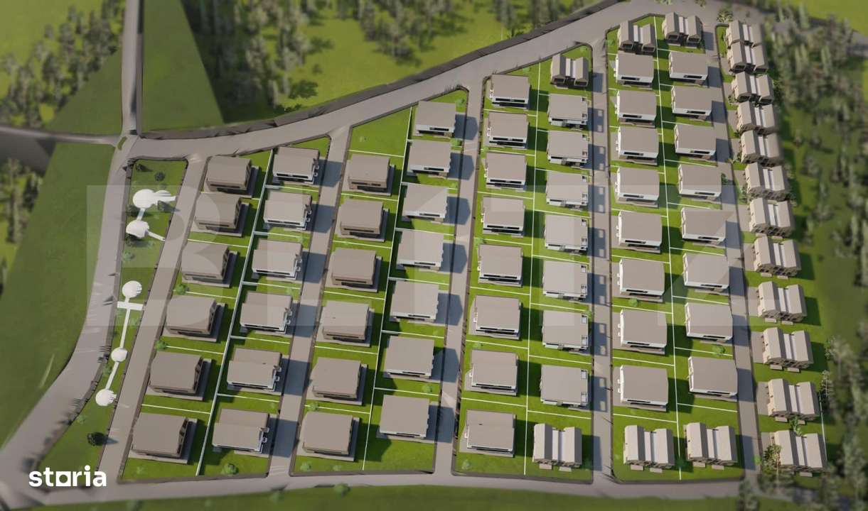 Terenuri cu Autorizatie de Constructie  Duplex - 500- 650  mp / parcel - Imagine principală: 1/18