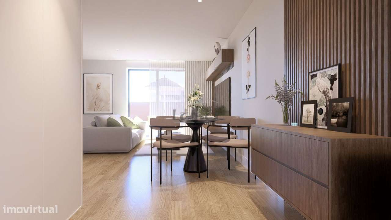 T2 Novo com terraço 41.50m2 em Vilar do Paraíso, V.N. Gaia. - Grande imagem: 4/30