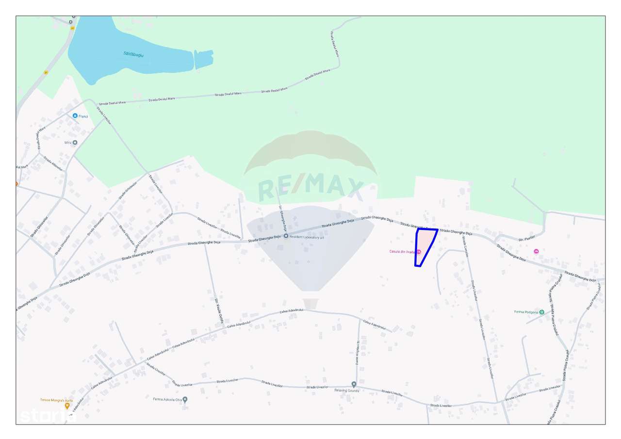 Teren 5754 mp în Oradea, intravilan, utilități la limită, front 60 ml - Imagine principală: 3/4