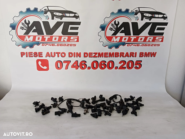 Senzor axe, senzor vibrochen, senzor vanos, senzor MAP presiune galerie admisie BMW Seria 1 2 3 4 5 6 7 X1 X3 X5 X6 E39 E46 E53 E60 E61 E63 E65 E81 E83 E87 E90 E91 E92 E93 F01 F02 F06 F07 F10 F11 F12 F13 F20 F25 F30 F31 F32 F33 F36 F82 F83 G30 G31 dar si alte modele - 2