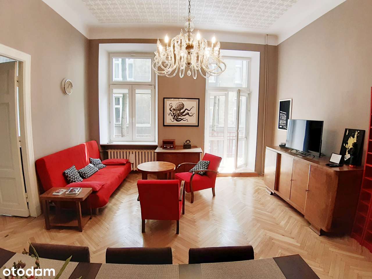 Apartament 88 m² | 3 pokoje | Centrum | Prywatny parking|