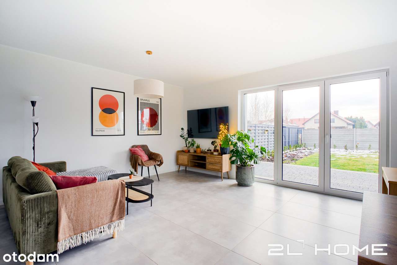 NOWOCZESNY bliźniak w Śmiglu | 5 POKOI | 121,68m2 | OGRÓD | GARAŻ | - Pełny obrazek: 3/19