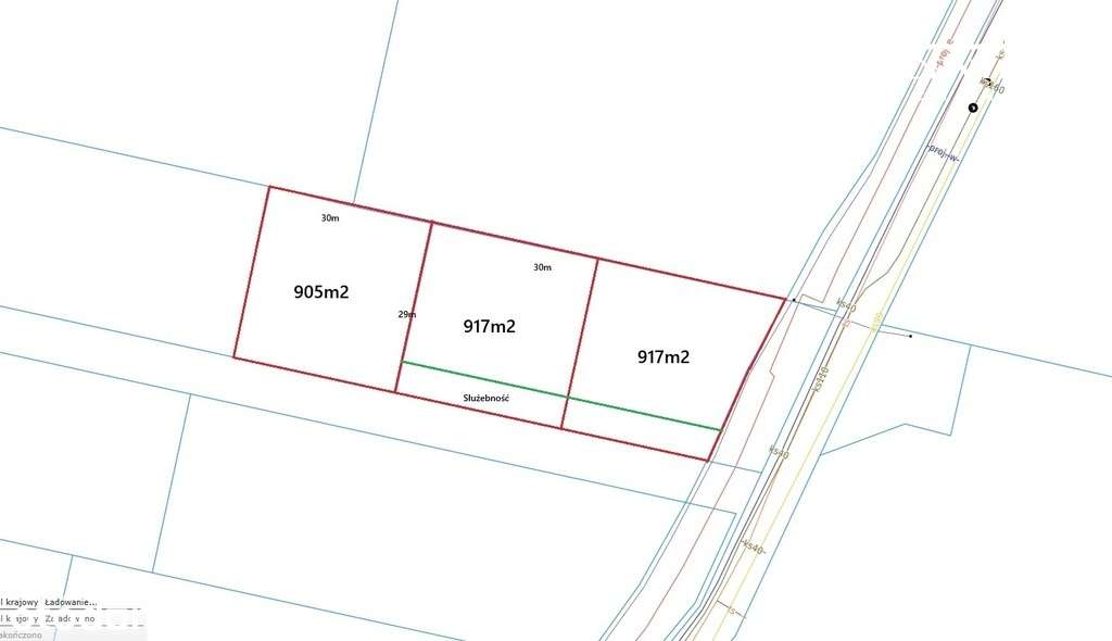 3 działki w Osielsku - Pełny obrazek: 3/6