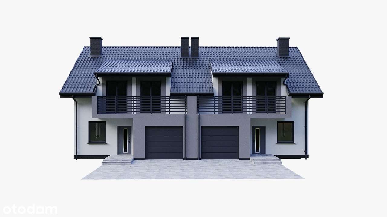 Komfortowy i przestronny dom w zabudowie BLIŻNIACZEJ of. 2509B!-4