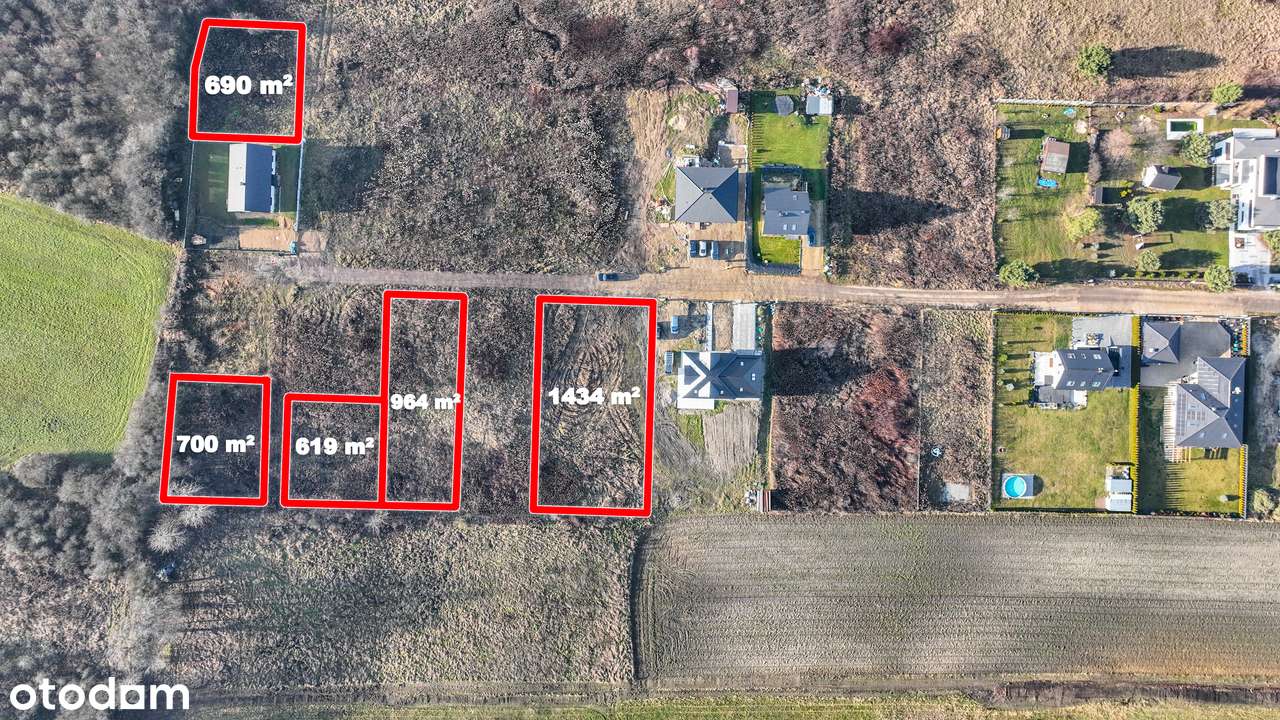 Działka budowlana z widokiem - Myszkowice - Pełny obrazek: 2/12