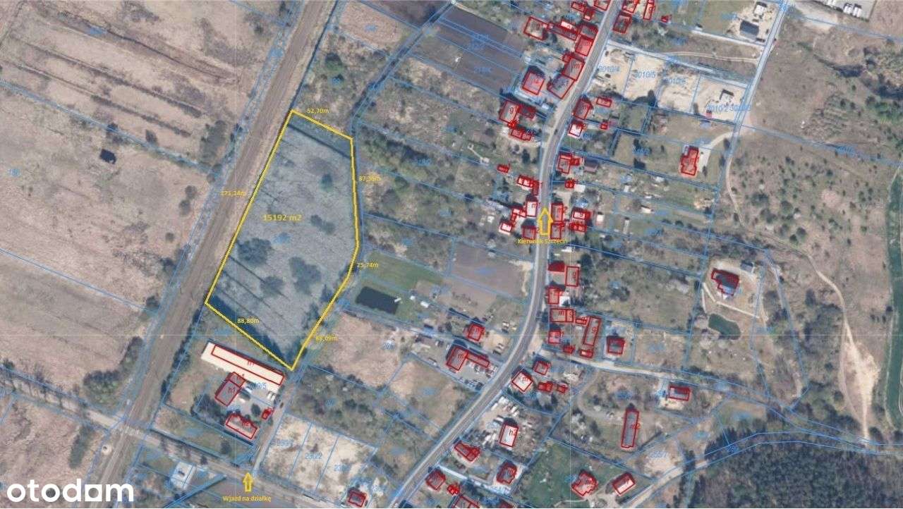 Działka przemysłowa z wydanymi Wz pod budowę hali - Pełny obrazek: 5/6