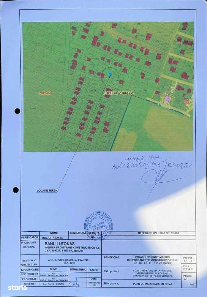 Teren Focsani-Toate Utilitatile-500 mp - Imagine principală: 5/7