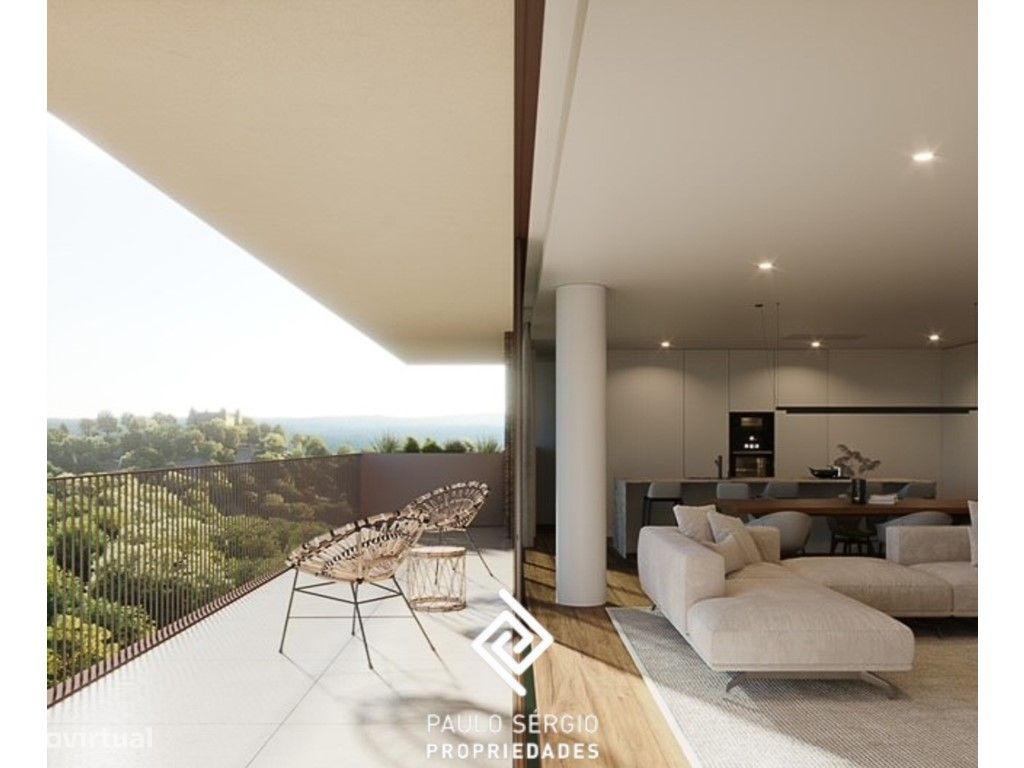Apartamento T3 de alto luxo no Centro de Santa Maria da Feira. - Grande imagem: 1/21