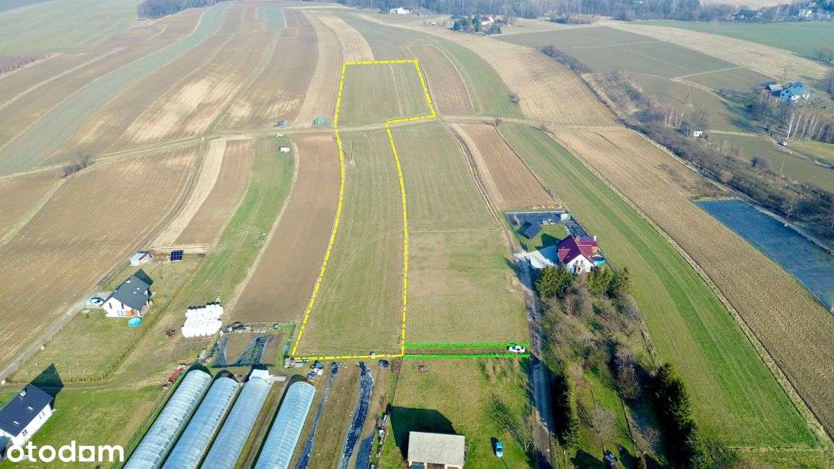 Duża działka budowlano-rolna w spokojnej okolicy!