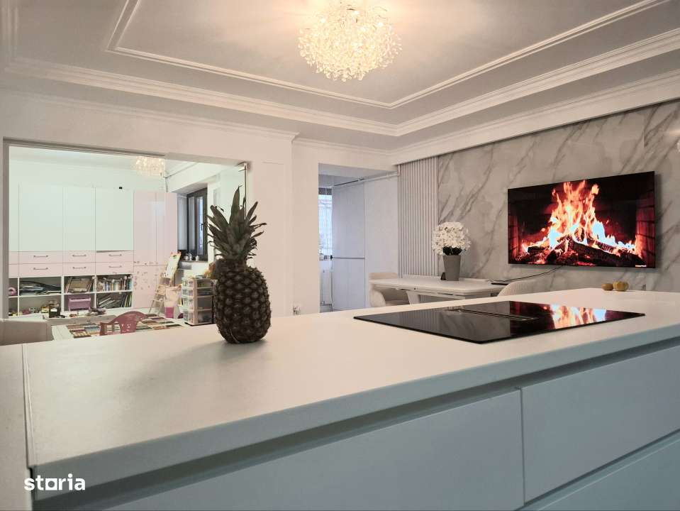 4 CAMERE | DOROBANȚI | 112mp | LUX | Bloc 2012 | Parcare | Centrala |-6