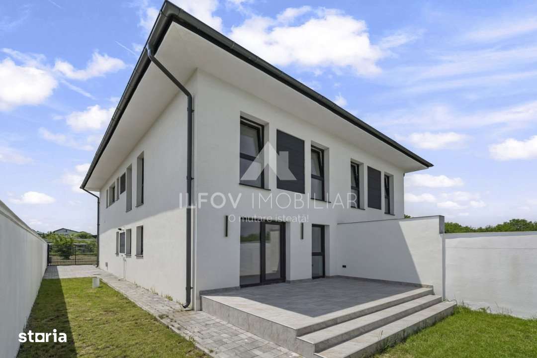 Casa tip duplex 134.6 mp, lot 225 mp, 5 camere, toate utilitatile-1