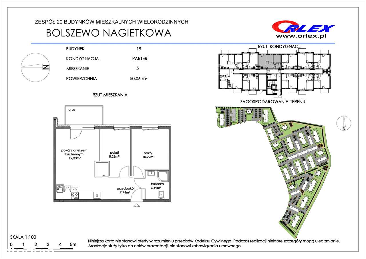 Słoneczne mieszkanie. Bolszewo ul. Nagietkowa 38/5
