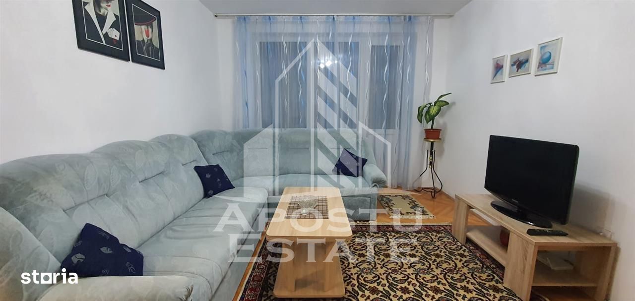 Apartament cu 2 camere, etaj intermediar, zona Take Ionescu