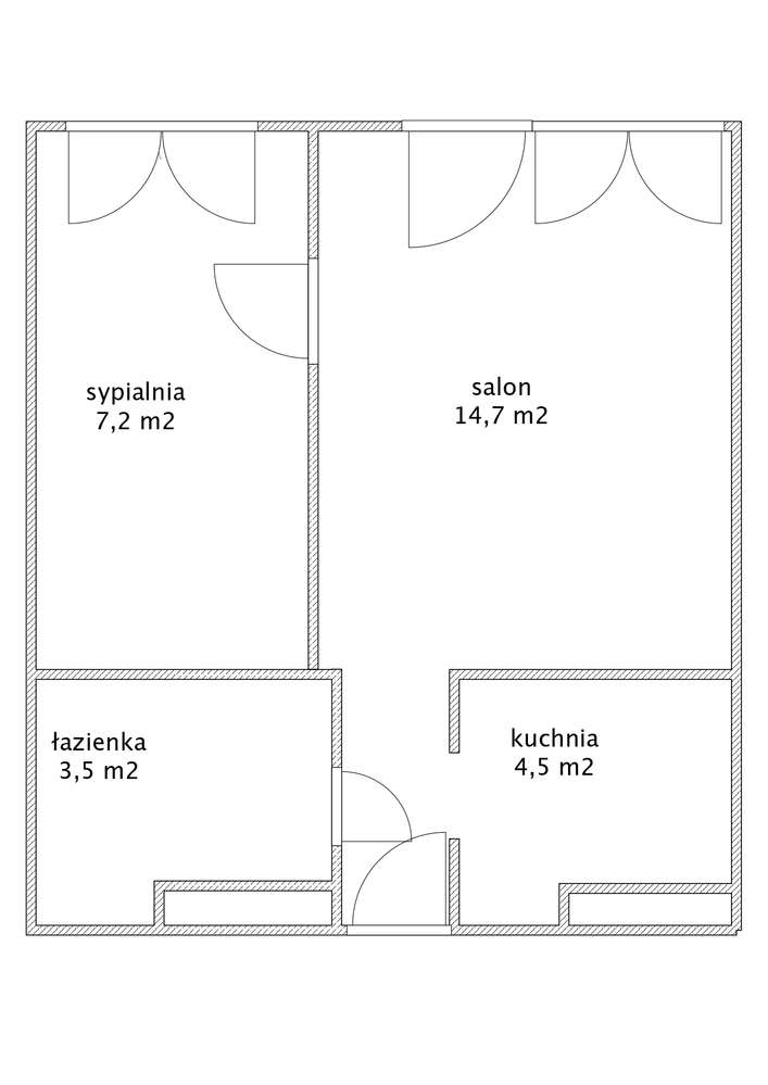 Jasne, stylowe mieszkanie - gotowe do zamieszkania, super lokalizacja-5