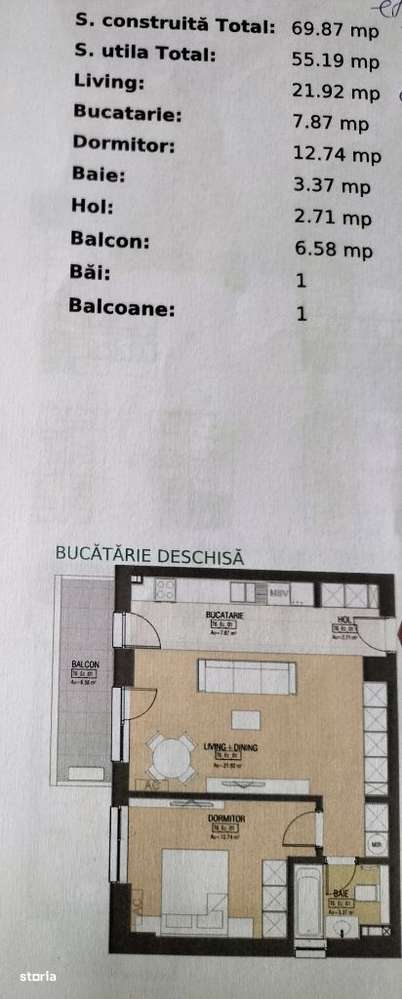 Vanzare apartament 2 camere, constuctie 2023, Ploiesti Vest, Ploiesti-8