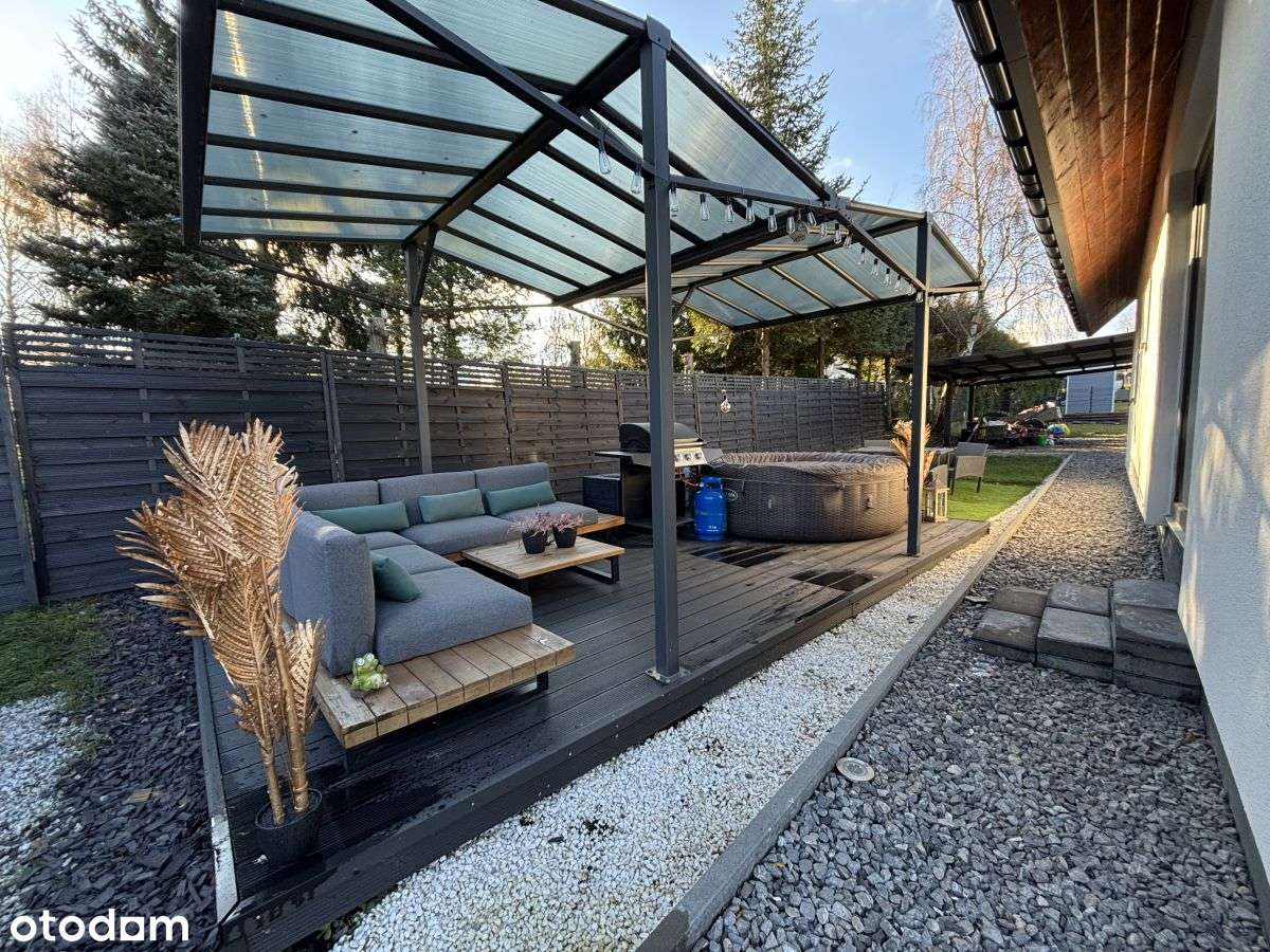 Nowoczesny dom z antresolą i jacuzzi - Popielów - Pełny obrazek: 3/16