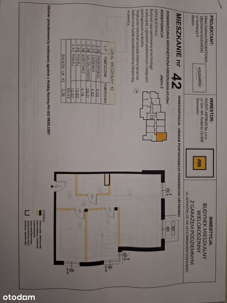 Nowoczesne 3-pokojowe mieszkanie z balkonem-3