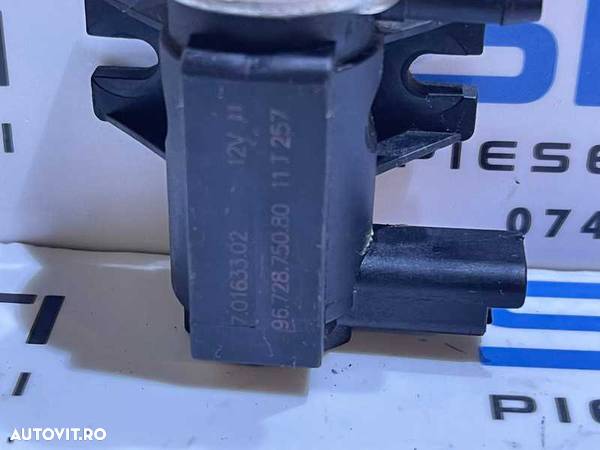 Supapa Electrovalva Convertor Presiune Vacuum Peugeot 208 1.6 HDI 2012 - 2019 Cod 9672875080 - 2