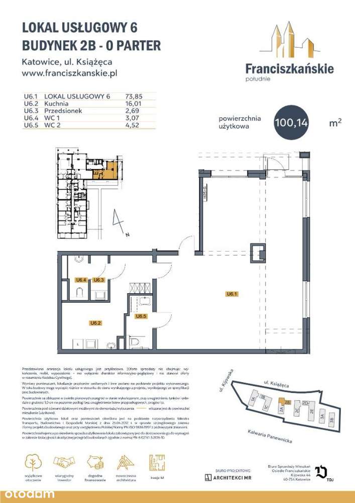 Osiedle Franciszkańskie | ul. Książęca | 33/12U - Pełny obrazek: 2/5