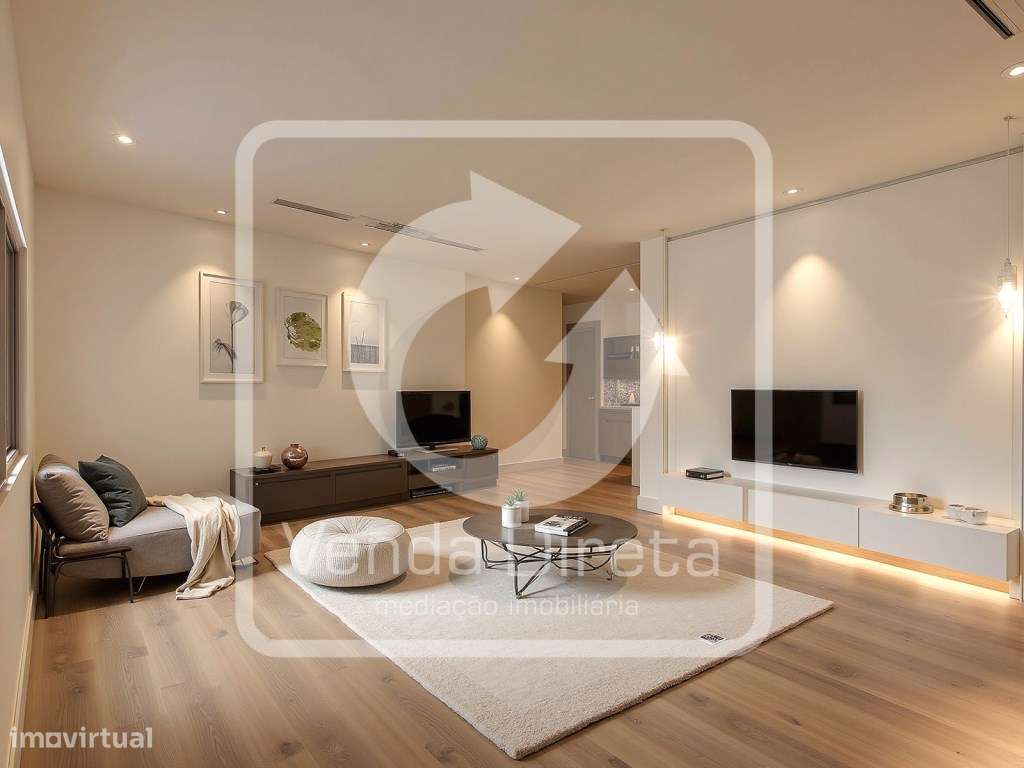 Apartamento T2 com excelentes áreas, elevador e luz natural - Feijó... - Grande imagem: 3/34