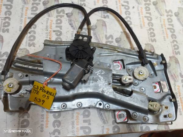 Elevador Electrico Tras Direito Citroen C3 Pluriel 9643071180g - 1