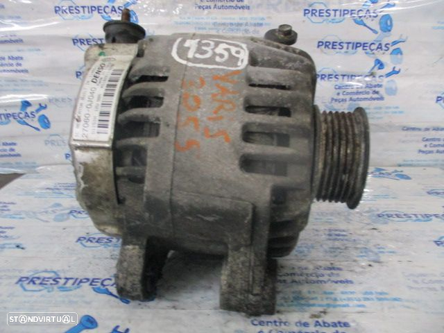 Alternador 270600J040 MS1022118200 TOYOTA YARIS 2004 1.3I 16V 87CV 5P CINZA  DENSO - 4