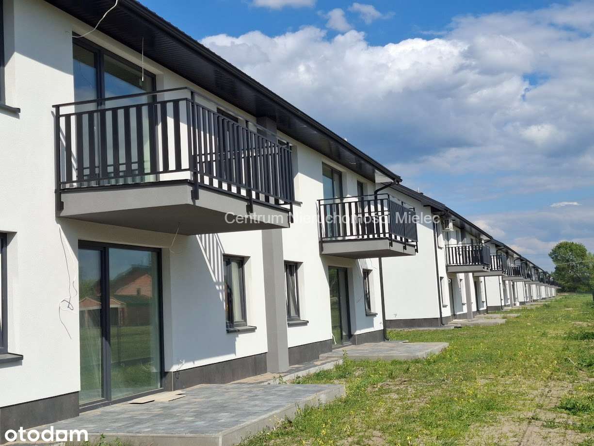 Nowy apartament 78,60 m2, I piętro, 3 pokoje, 2 balkony z ogródkiem. - Pełny obrazek: 4/8
