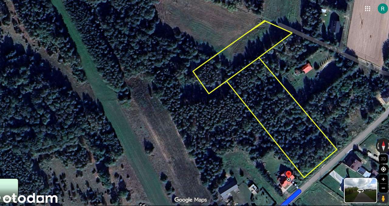 Działka 7068 m² z mediami w cichej okolicy-7