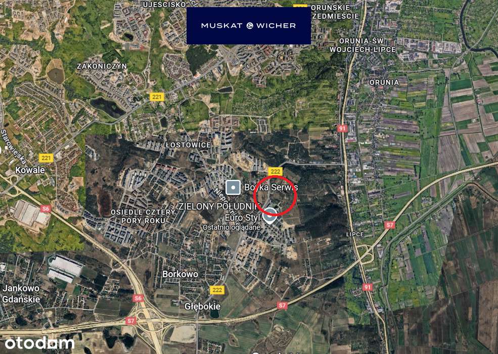 działka usługowa przy ul. Starogardzkiej.-0