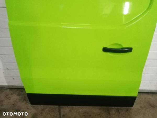 Drzwi Prawe Przesuwne TRAFIC 3 Opel Vivaro II Zielone w kolor 15- - 3