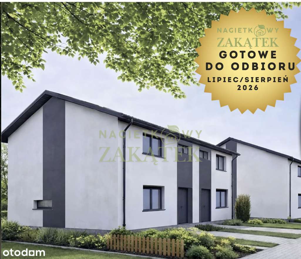Nowoczesne bliźniaki PREMIUM | ENERGOOSZCZĘDNE | Dobra (Szczecińska)