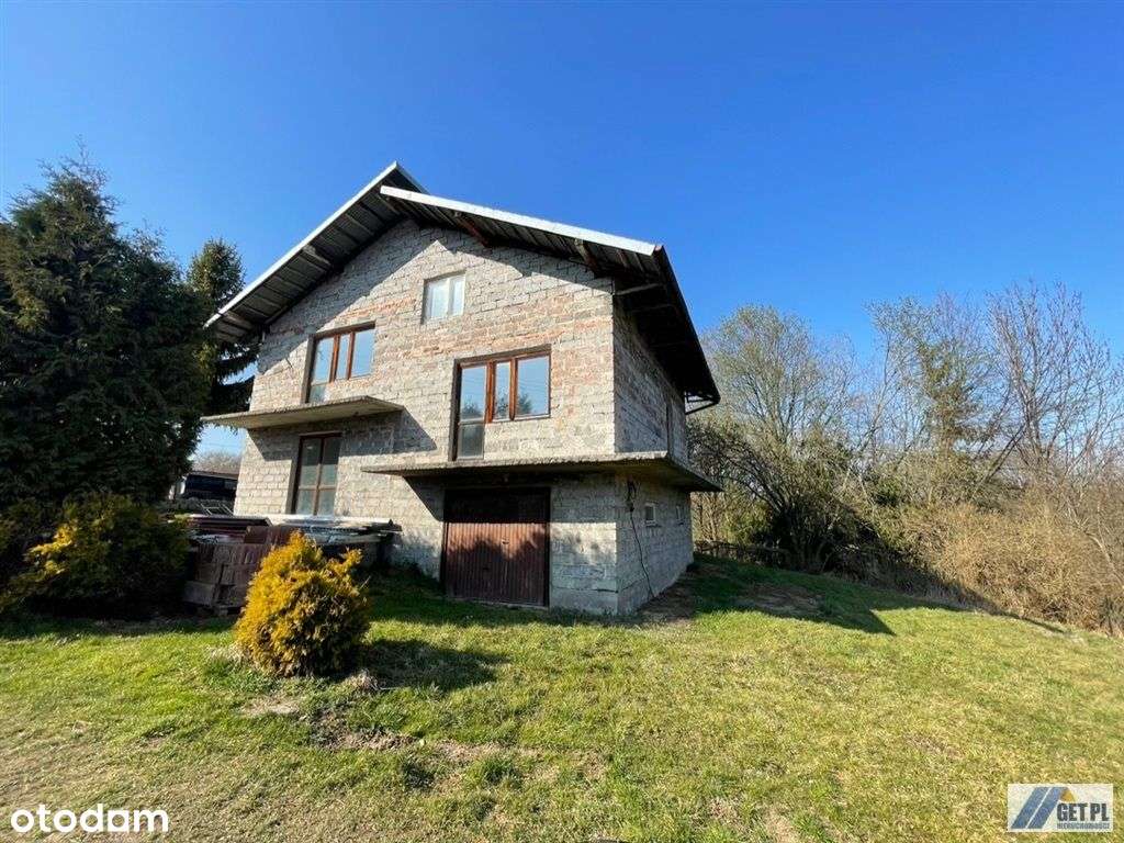 Dom z ogrodem pod Krakowem, na działce 7,7a