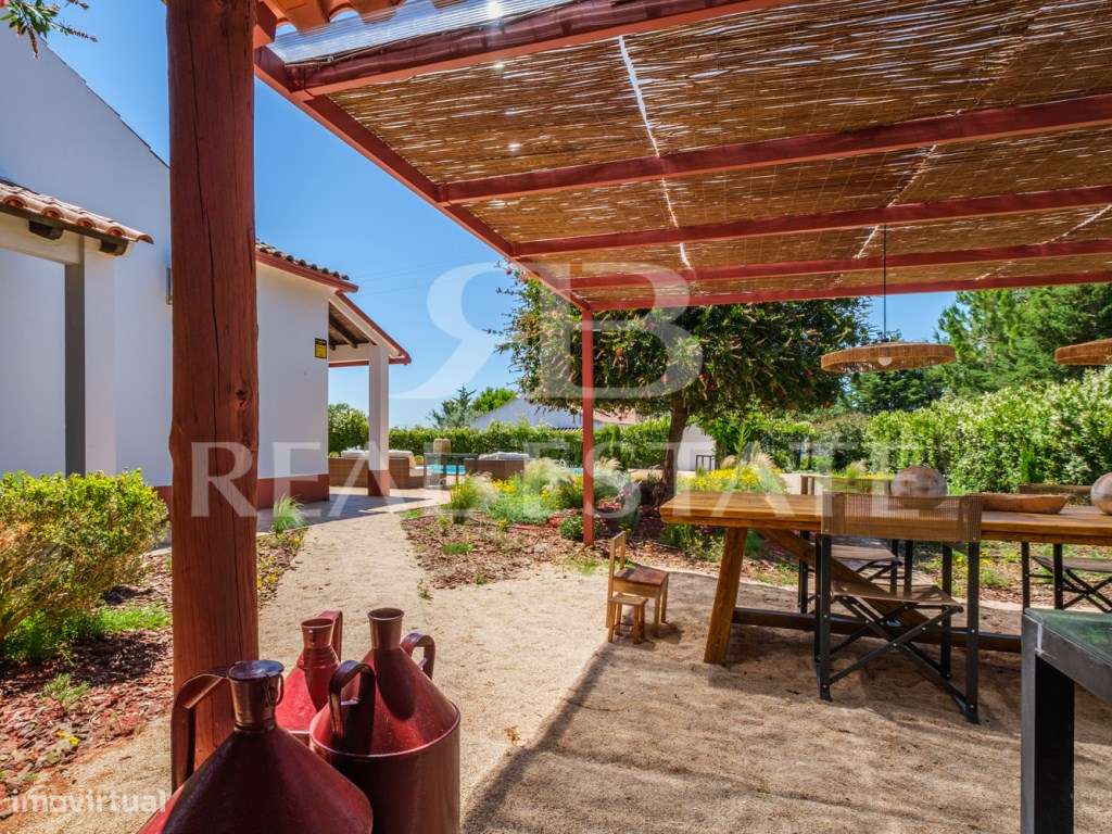 Encantadora Casa de Campo T5 com vista ampla para o campo - Jardim,...-33